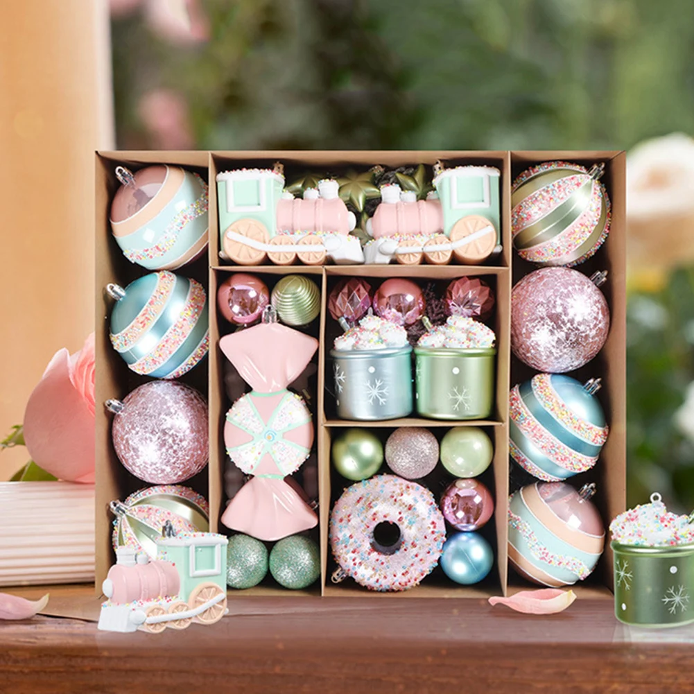 48/70PCS Christmas Ornaments For Christmas Trees Decoration Wedding Ceremony Bridal Shower Party Home Garden Decorations
48/70PCS Christmas Ornaments For Christmas Trees Decoration Wedding Ceremony Bridal Shower Party Home Garden Decorations