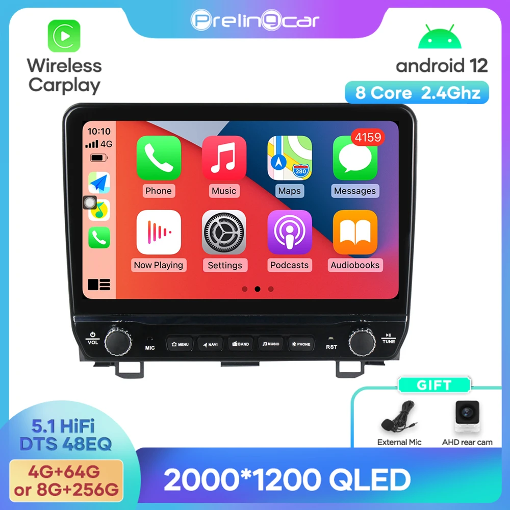 Android 12 DTS Sound For Honda CR-V 2006-2012 Years Navigation Multimedia Car Player Radio 2Din Stereo Bluetooth 48EQ
Android 12 DTS Sound For Honda CR-V 2006-2012 Years Navigation Multimedia Car Player Radio 2Din Stereo Bluetooth 48EQ
