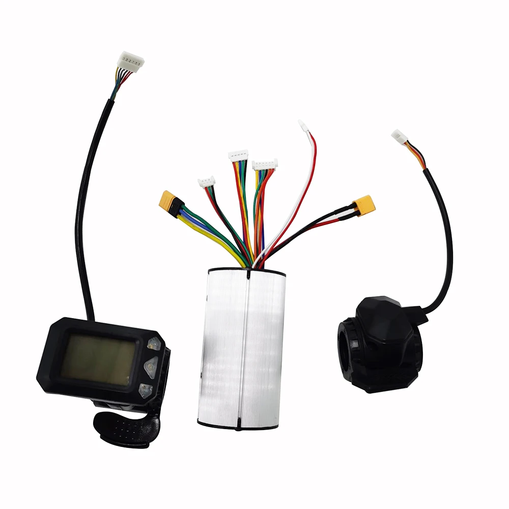 24 В/36 в стандартный алюминиевый бесщеточный контроллер двигателя для скутера из углеродного волокна с ЖК-дисплеем, акселератор тормоза
24 В/36 в стандартный алюминиевый бесщеточный контроллер двигателя для скутера из углеродного волокна с ЖК-дисплеем, акселератор тормоза