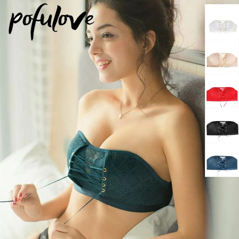 Women Sexy Bras Bra Strapless Push Up Underwear Wireless Seamless Lingerie Invisible Silicone Lace Female Brassiere
Women Sexy Bras Bra Strapless Push Up Underwear Wireless Seamless Lingerie Invisible Silicone Lace Female Brassiere