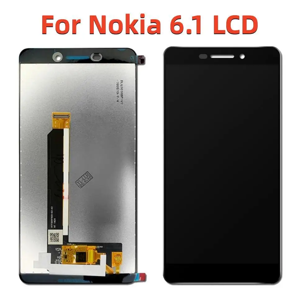 For Nokia 6.1 2018 For Nokia 6.1 TA-1043 TA-1045 TA-1050 TA-1054 TA-1068 LCD Display Touch Screen Glass Panel Digitizer Assembly
For Nokia 6.1 2018 For Nokia 6.1 TA-1043 TA-1045 TA-1050 TA-1054 TA-1068 LCD Display Touch Screen Glass Panel Digitizer Assembly