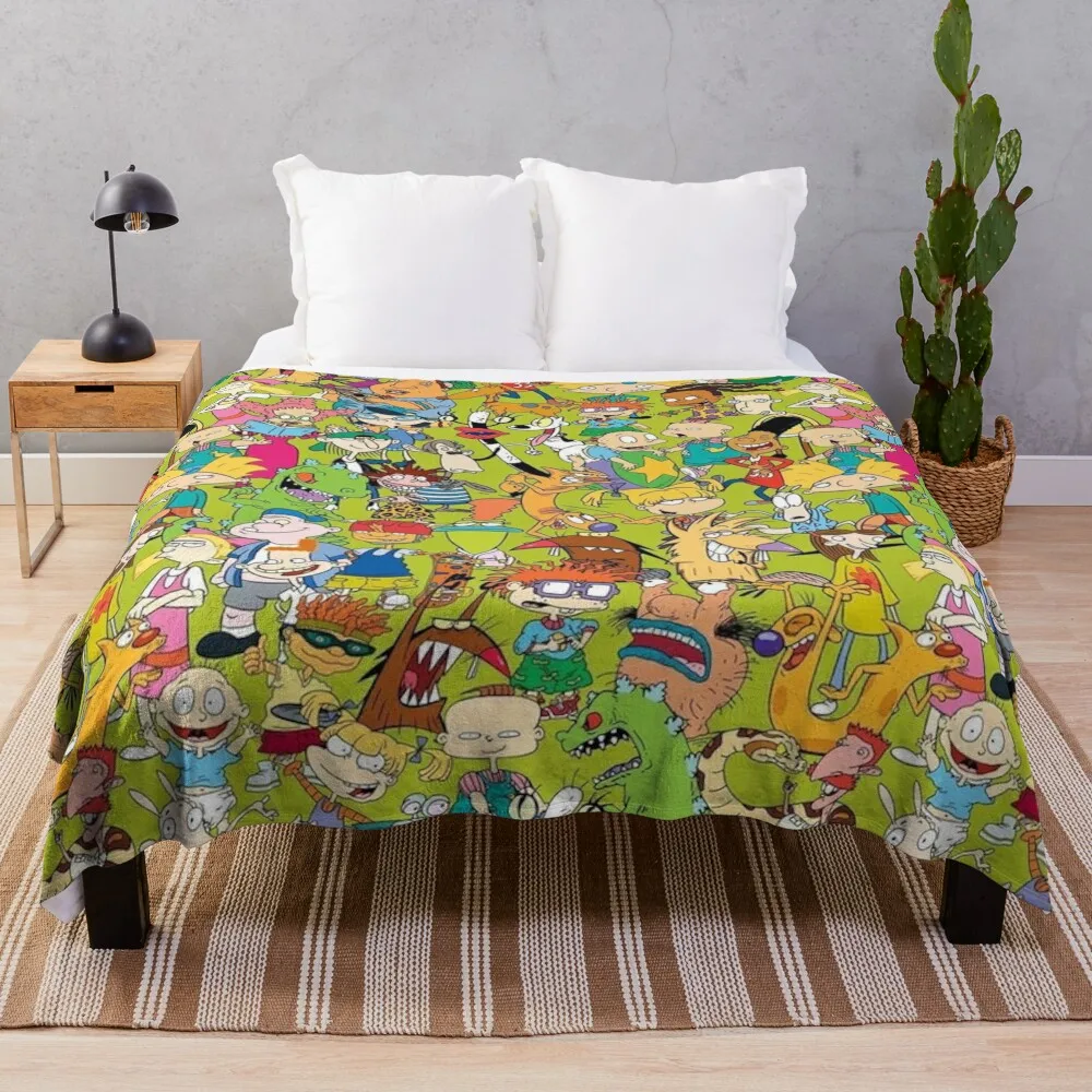 90's Cartoon Collage Throw Blanket Travel Decorative Throw Decorative Sofa Blankets
90's Cartoon Collage Throw Blanket Travel Decorative Throw Decorative Sofa Blankets
