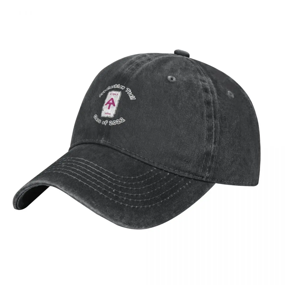 

Appalachian Trail Class of 2022 mileage and AT logo Cowboy Hat Gentleman Hat hard hat Caps For Men Women's