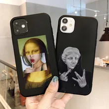 Soft TPU Silicone For iPhone 11 Pro Max 6 6s 7 8 Plus X XR XS Max 5 5s SE Case Cartoon Statue Abstract Art Painted Matte Shell
Soft TPU Silicone For iPhone 11 Pro Max 6 6s 7 8 Plus X XR XS Max 5 5s SE Case Cartoon Statue Abstract Art Painted Matte Shell