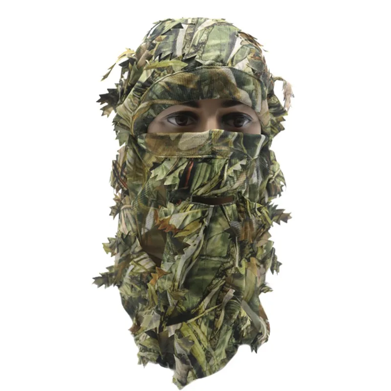 Maple Leaf Style Camouflage Face Mask Hunting Hood Cap Head Net Eyehole Opening Scarf Hunting Ghillie Suit Accessories
Maple Leaf Style Camouflage Face Mask Hunting Hood Cap Head Net Eyehole Opening Scarf Hunting Ghillie Suit Accessories