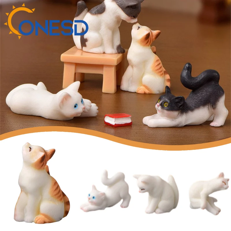 Милая статуэтка кошки из смолы, украшение для котят, модель животного, микро-ландшафт, домашний декор, миниатюрное искусственное украшение, подарок
Милая статуэтка кошки из смолы, украшение для котят, модель животного, микро-ландшафт, домашний декор, миниатюрное искусственное украшение, подарок