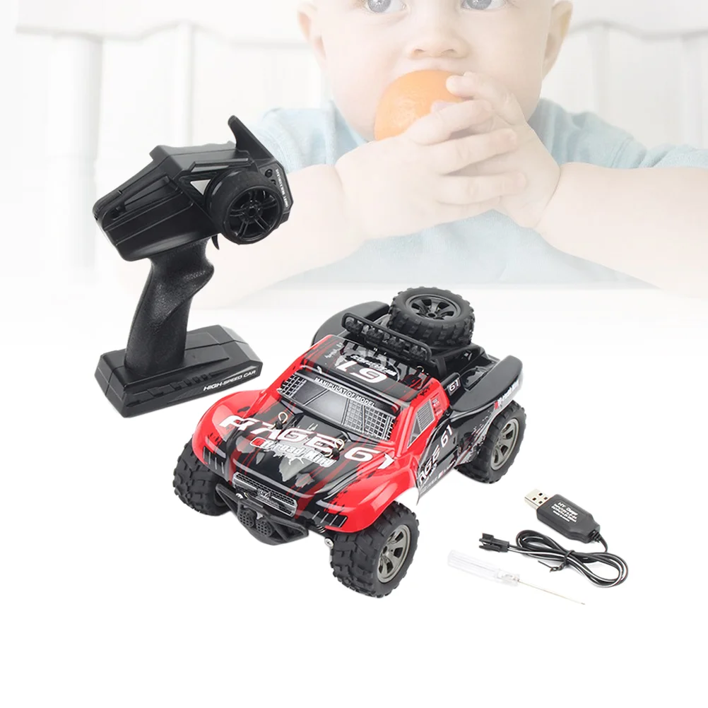 RC Car 24Ghz High Racing Car 1:18 Scale Eletric Radio Control Truck Off-Road Vehicle Electronic Toy (Red)
RC Car 24Ghz High Racing Car 1:18 Scale Eletric Radio Control Truck Off-Road Vehicle Electronic Toy (Red)