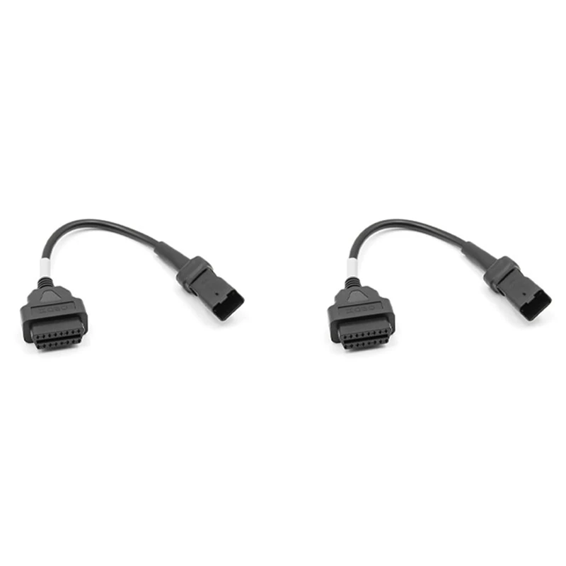 2X OBD Motorcycle Cable For Ducati 4 Pin Plug Cable Diagnostic Cable 4Pin To OBD2 16 Pin Adapter
2X OBD Motorcycle Cable For Ducati 4 Pin Plug Cable Diagnostic Cable 4Pin To OBD2 16 Pin Adapter
