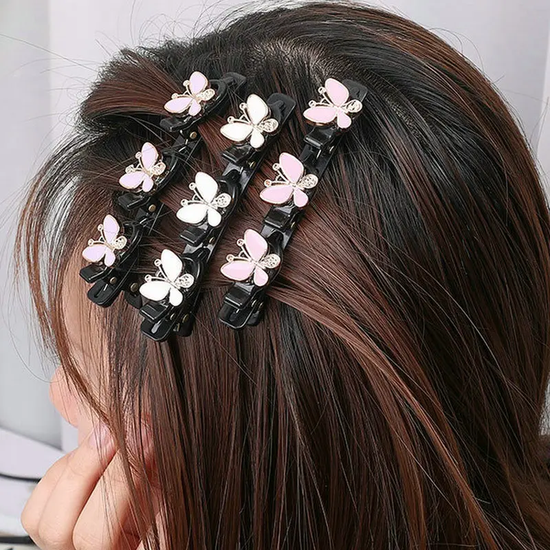 Butterfly Hair Clip Women's Side Clip Bangs Broken Hair Artifact Duck Bill Clip Headdress Fluffy Hair Accessories
Butterfly Hair Clip Women's Side Clip Bangs Broken Hair Artifact Duck Bill Clip Headdress Fluffy Hair Accessories