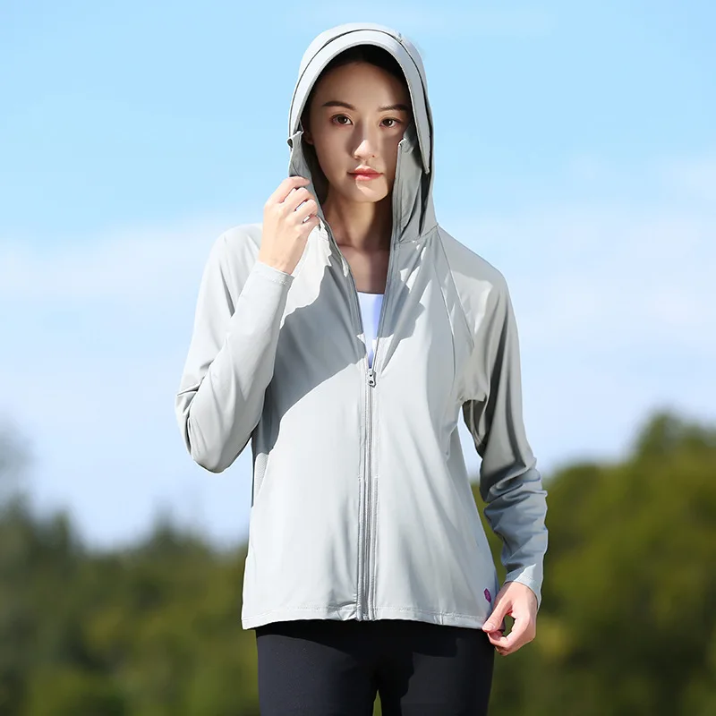 QZ Sunscreen Clothing For Women With Ice And Uv Protection, Detachable Large Brim Ykk Zipper
QZ Sunscreen Clothing For Women With Ice And Uv Protection, Detachable Large Brim Ykk Zipper