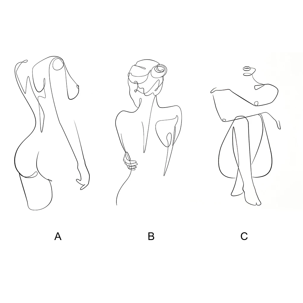 2/3/5 Artistic Contemporary Woman Figure Poster On Canvas Gift Woman Body Minimalist Print Innovative
2/3/5 Artistic Contemporary Woman Figure Poster On Canvas Gift Woman Body Minimalist Print Innovative