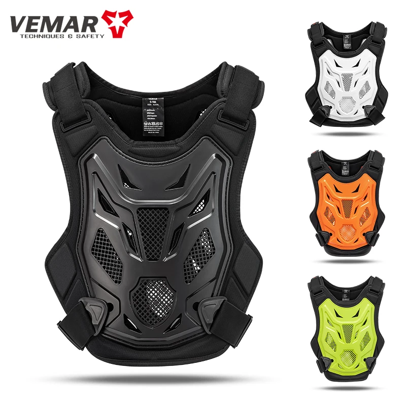 

Newest VEMAR S-168 Off-road Cycling Protective Gear Anti-fall Motorcycle Chest Vest Lightweight Breathable Motocross Armor