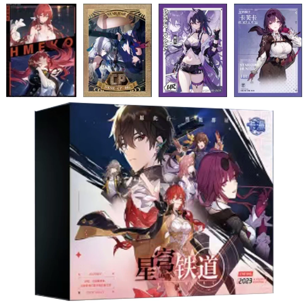 

Honkai Star Rail Cards YIKA 1st Anime Figure Collection Playing Cards Booster Box Toys Mistery Box Board Games Birthday Gifts