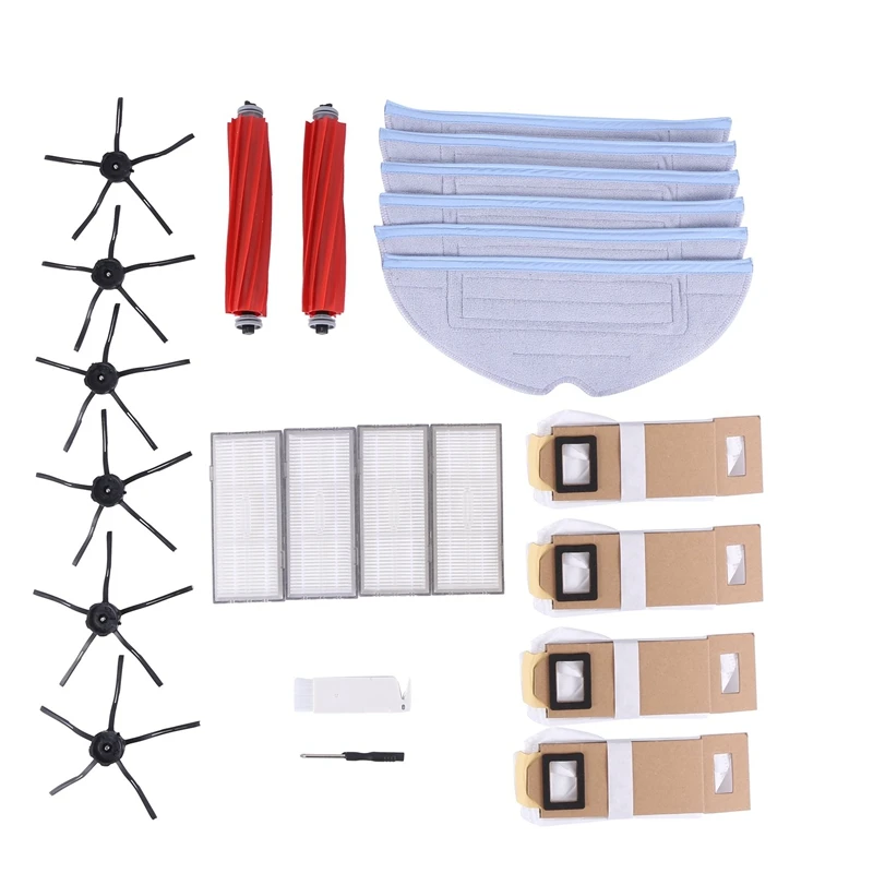 For Xiaomi Roborock S7 S70 S7max T7S T7S Plus Sweeping Robot Accessories Side Brush Main Brush Filter Mop Rag Dust Bag
For Xiaomi Roborock S7 S70 S7max T7S T7S Plus Sweeping Robot Accessories Side Brush Main Brush Filter Mop Rag Dust Bag