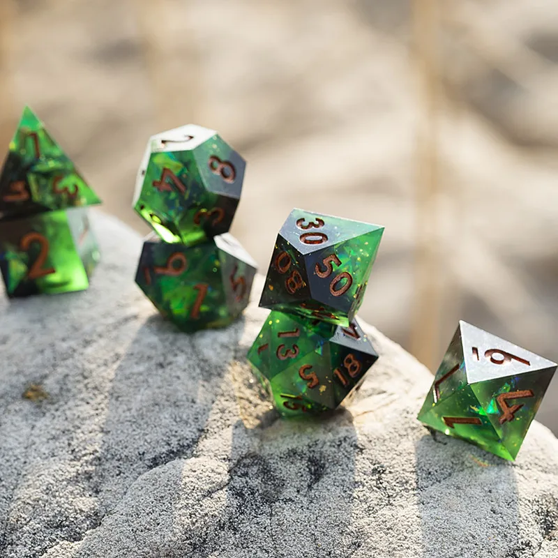 Mini Planet Kickstarter Dice Sets DND Resin With Sharp Edges Dice Fine Polyhedral RPG Board Games 7pcs Dice Box Set D&D Design
Mini Planet Kickstarter Dice Sets DND Resin With Sharp Edges Dice Fine Polyhedral RPG Board Games 7pcs Dice Box Set D&D Design