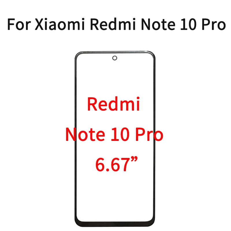 10Pcs/Lot For Xiaomi Redmi Note 10 Pro Touch Screen Panel Front Outer Glass Lens M2101K6G M2101K6R LCD Glass Front With OCA Glue
10Pcs/Lot For Xiaomi Redmi Note 10 Pro Touch Screen Panel Front Outer Glass Lens M2101K6G M2101K6R LCD Glass Front With OCA Glue