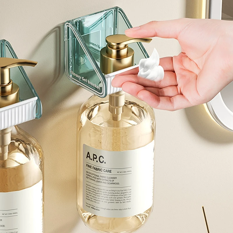 Adhesive Bottle Holder for Soap Dispenser Drill-Free Shower Bottle Holder Shampoo Bottle Holder
Adhesive Bottle Holder for Soap Dispenser Drill-Free Shower Bottle Holder Shampoo Bottle Holder