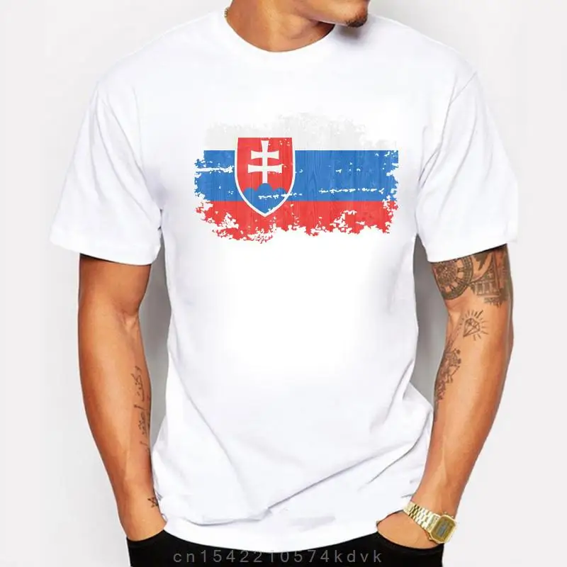 2019 Top Quality Nostalgic Style Slovakia National Flag Printed Men Summer Short Sleeve Cotton Casual Men T-shirt
2019 Top Quality Nostalgic Style Slovakia National Flag Printed Men Summer Short Sleeve Cotton Casual Men T-shirt