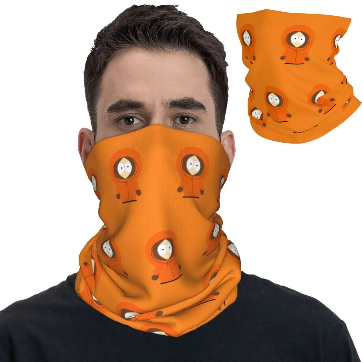 

Southpark Cartoon Bandana Neck Gaiter Printed Kenny Mccormick Balaclavas Mask Scarf Warm Cycling for Men Women Adult Winter