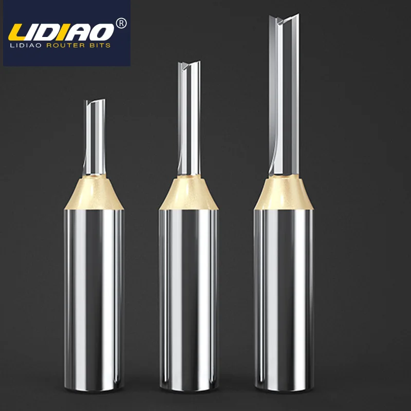 LIDIAO Straight Slot Cut Router Bit for Wood MDF Carbide Milling Cutter Shank 1/4 And 1/2 Inch TCT CNC End Mill Woodworking Tool
LIDIAO Straight Slot Cut Router Bit for Wood MDF Carbide Milling Cutter Shank 1/4 And 1/2 Inch TCT CNC End Mill Woodworking Tool