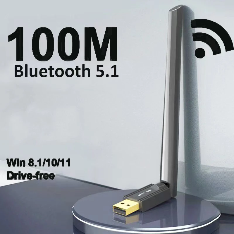 100M Long Range Bluetooth 5.1 Receiver Dongle Audio Bluetooth Adapter for PC Laptop Wireless USB Transmitter with 4dbi Antenna
100M Long Range Bluetooth 5.1 Receiver Dongle Audio Bluetooth Adapter for PC Laptop Wireless USB Transmitter with 4dbi Antenna