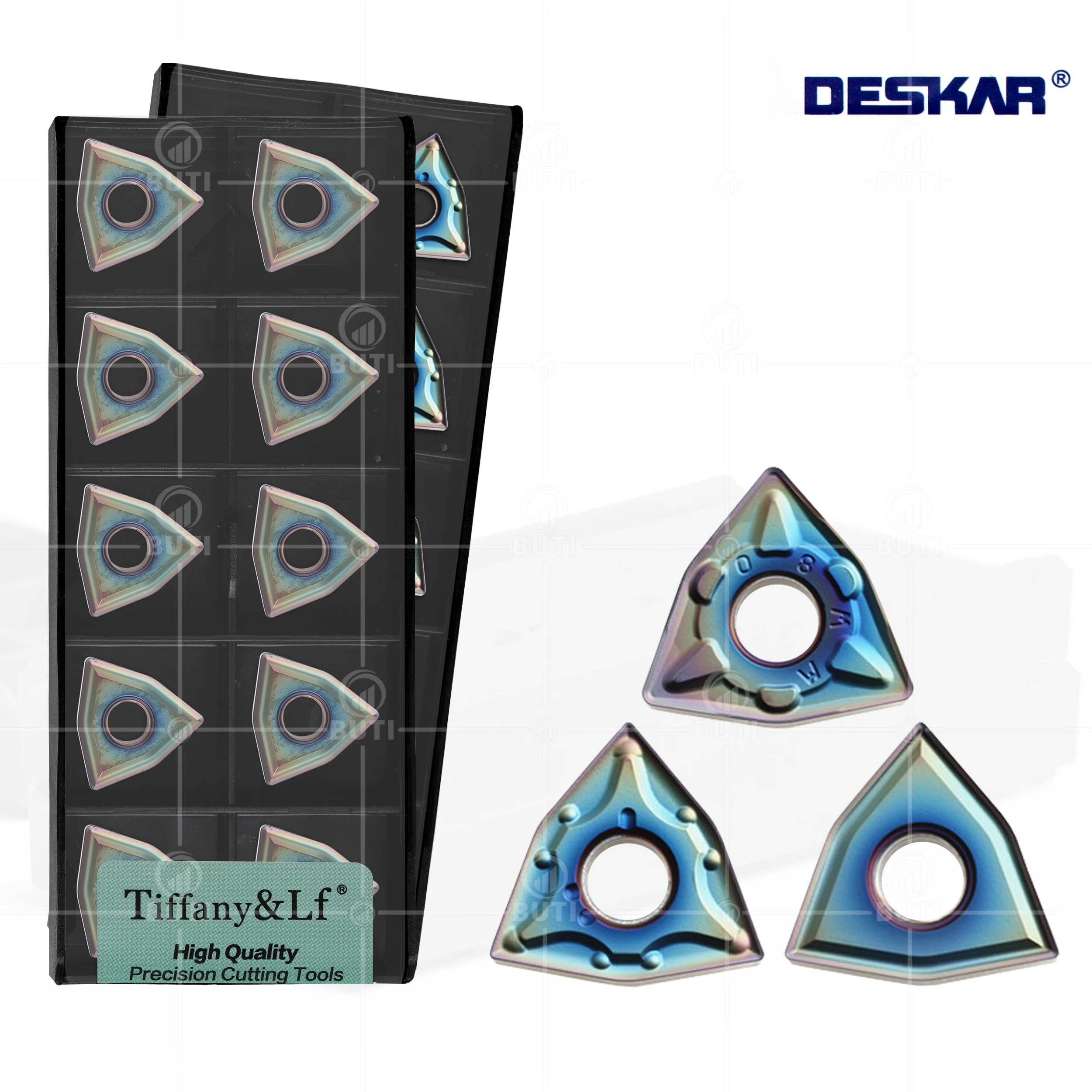 DESKAR 100% Original WNMG080404 WNMG080408 MA MS MM TF618 Hardened Steel Inserts CNC Lathe Cutter Cutting External Turning Tools
DESKAR 100% Original WNMG080404 WNMG080408 MA MS MM TF618 Hardened Steel Inserts CNC Lathe Cutter Cutting External Turning Tools