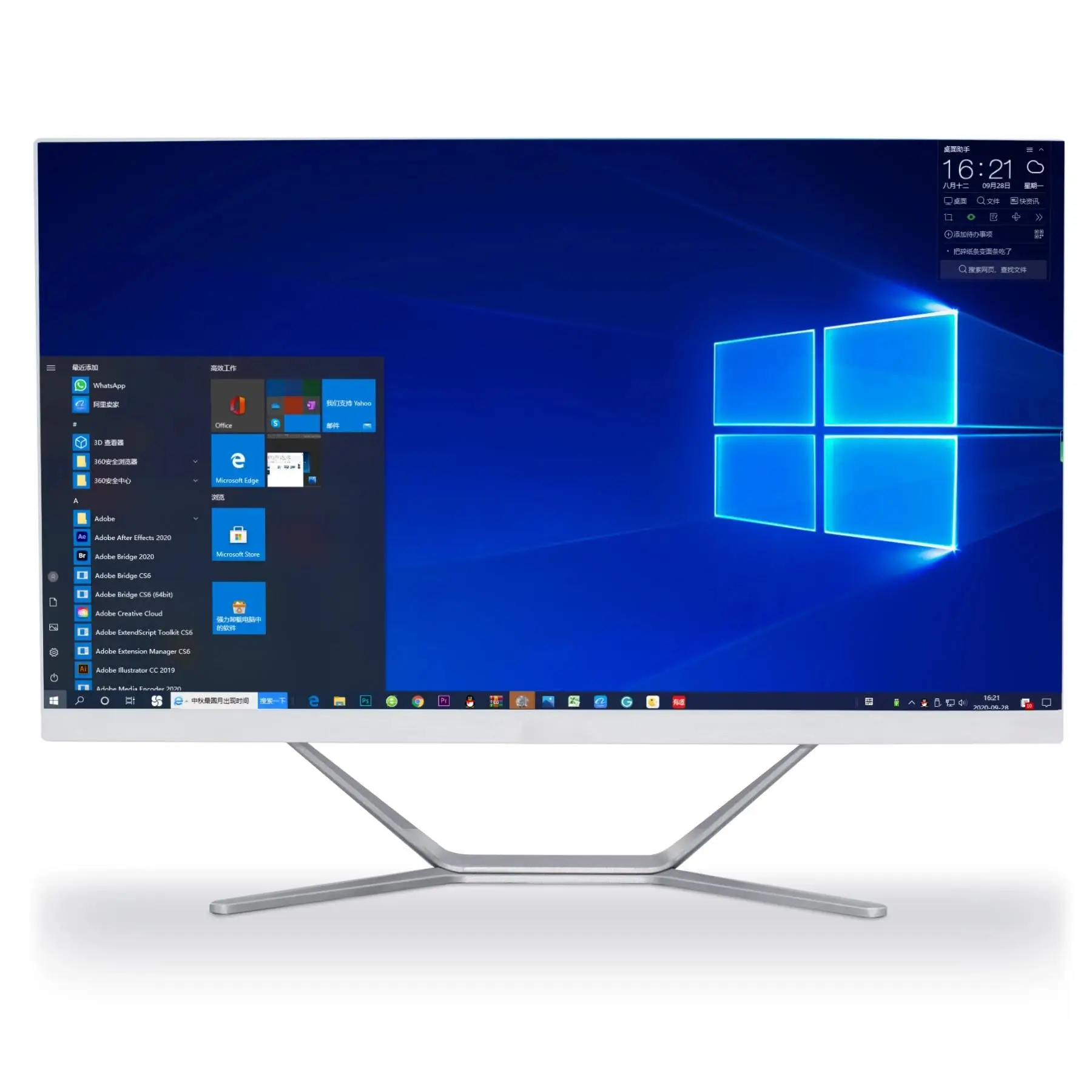 All in One desktop Computer intel Core i5-6400 23.8 Inch Monitor PC all in one RAM DDR4 16GB SSD 512GB with Windows 10Pro System
All in One desktop Computer intel Core i5-6400 23.8 Inch Monitor PC all in one RAM DDR4 16GB SSD 512GB with Windows 10Pro System