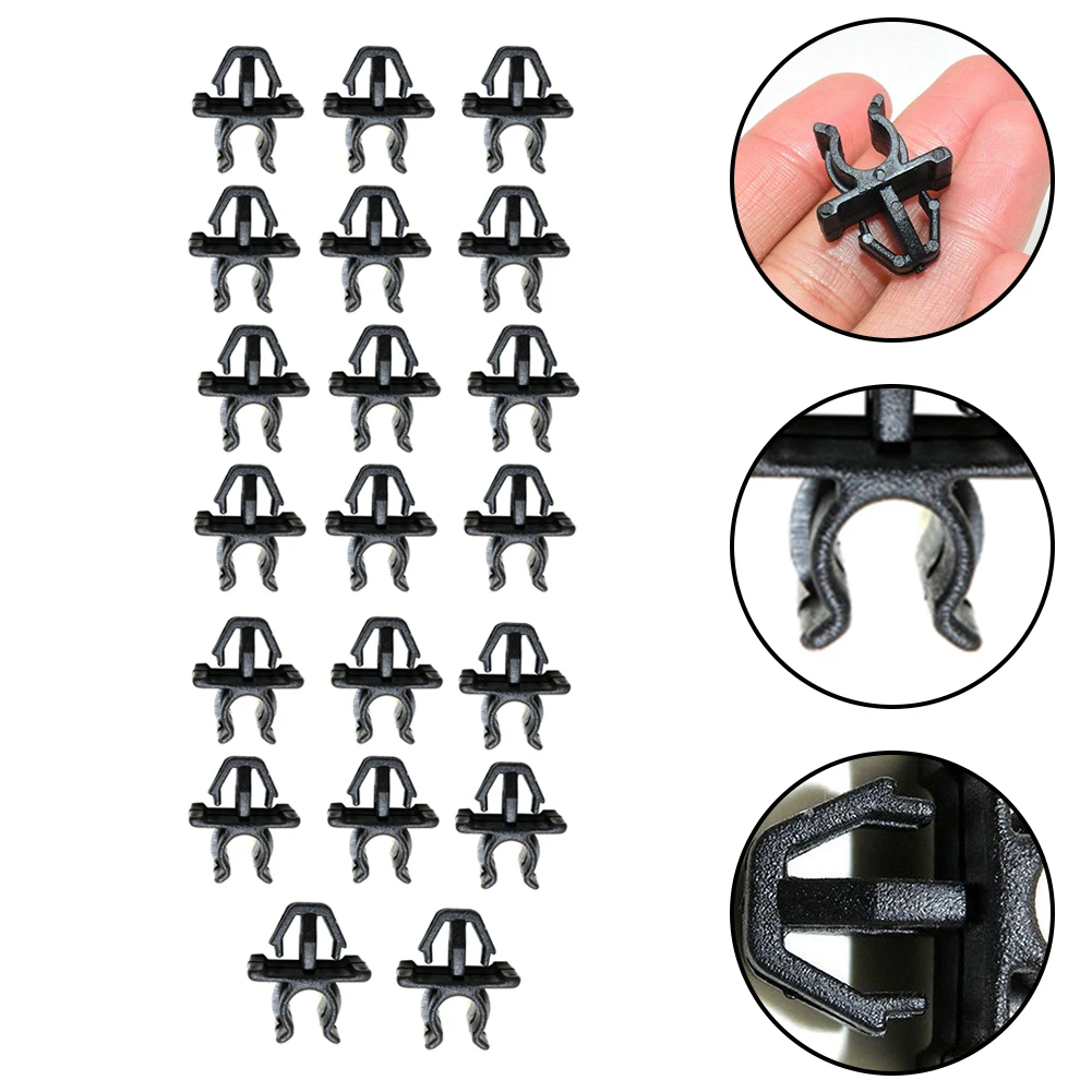 20pcs L08 Car Hood Prop Rod Clips For Nissan Black Bug Shields Direct Replacement Auto Fastener Exterior Parts & Accessories
20pcs L08 Car Hood Prop Rod Clips For Nissan Black Bug Shields Direct Replacement Auto Fastener Exterior Parts & Accessories
