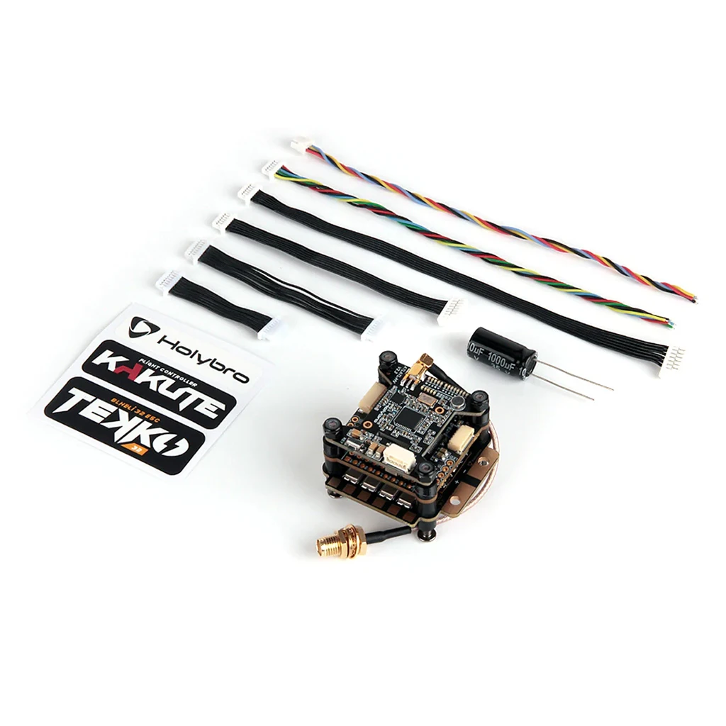 HolyBro Kakute F4 V2.4 Stack MPU6000 F4 Flight Controller Tekko32 F4 50A /60A/65A 4in1 ESC-Atlatl HV V2 VTX for FPV Drone
HolyBro Kakute F4 V2.4 Stack MPU6000 F4 Flight Controller Tekko32 F4 50A /60A/65A 4in1 ESC-Atlatl HV V2 VTX for FPV Drone