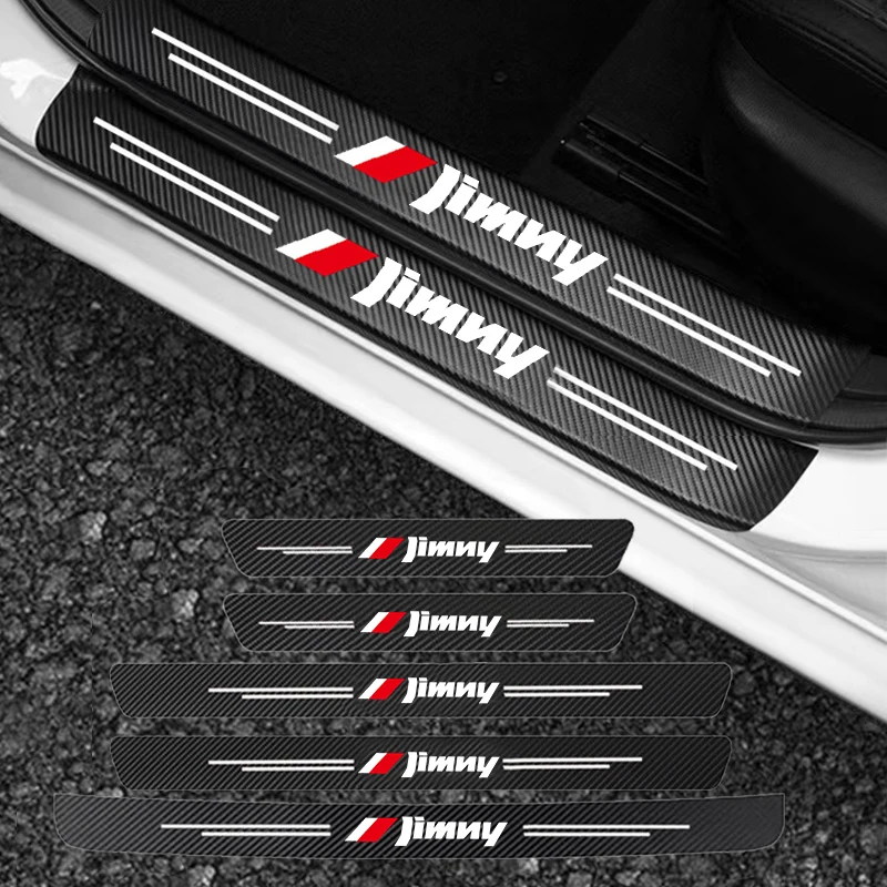 For Suzuki Jimmy Logo Carbon fiber pattern car door sill Threshold cill sticker paster auto accessories
For Suzuki Jimmy Logo Carbon fiber pattern car door sill Threshold cill sticker paster auto accessories