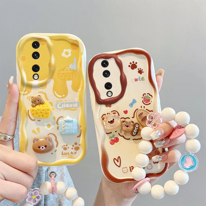 3D Fashion Luxury Adorable Doll Cartoon Soft Silicon Phone Case On For Huawei Honor 80 Honor80 Pro Wristband Back Cover
3D Fashion Luxury Adorable Doll Cartoon Soft Silicon Phone Case On For Huawei Honor 80 Honor80 Pro Wristband Back Cover