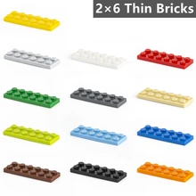 60 Pcs/Lot Building Blocks Compatible With 3795 2×6 Dots DIY Thin Figures Plate Bricks Assembly Creative Toys Children Kids Gift
60 Pcs/Lot Building Blocks Compatible With 3795 2×6 Dots DIY Thin Figures Plate Bricks Assembly Creative Toys Children Kids Gift