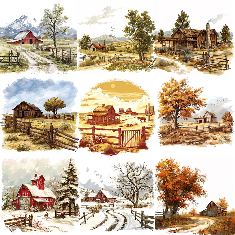 Four Seasons Pasture Scenery Stickers Pack Varied for Kid Crafts Scrapbooking Laptop Stationery Notebook LuggageAesthetic Decals
Four Seasons Pasture Scenery Stickers Pack Varied for Kid Crafts Scrapbooking Laptop Stationery Notebook LuggageAesthetic Decals