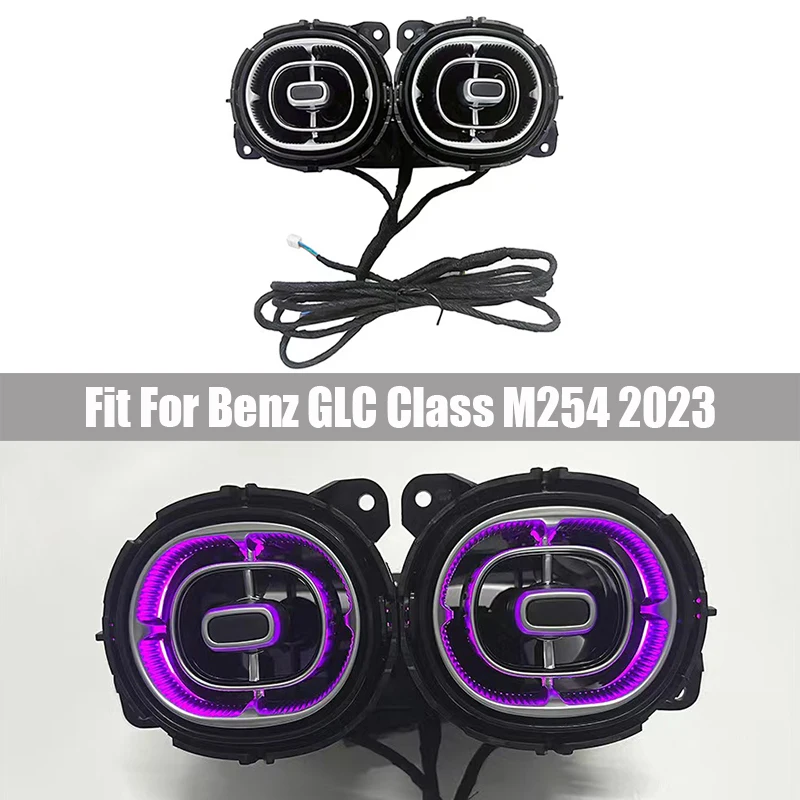 Suitable for Mercedes Benz New GLC W254 2023 64 Color Colorful Luminous Rear Vent Without Programming Synchronous Color Change
Suitable for Mercedes Benz New GLC W254 2023 64 Color Colorful Luminous Rear Vent Without Programming Synchronous Color Change