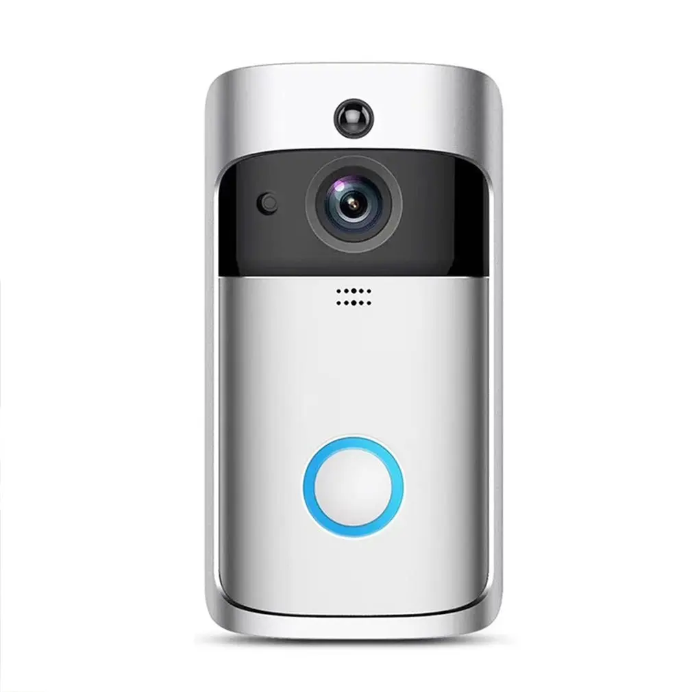 

V5 Video Doorbell Smart Wireless WiFi Security Door Bell Visual Recording Home Monitor Night Vision Intercom door phone