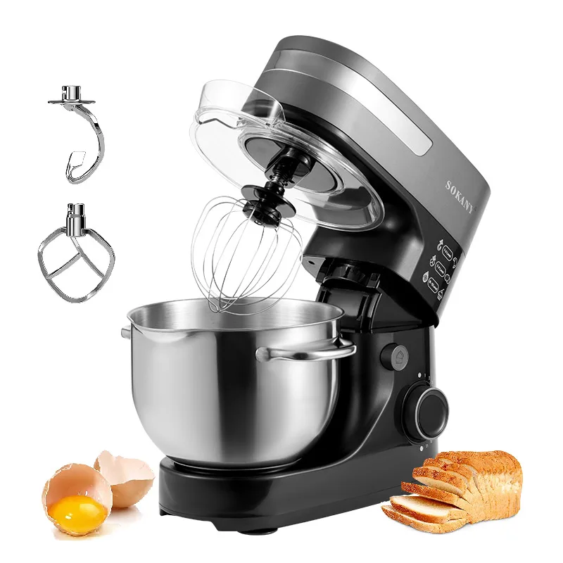 Sokany Kf-9107s High Quality Kneading Machine&stainless Steel Bowl Food Kitchen aid Stand Mixer Food Mixers
Sokany Kf-9107s High Quality Kneading Machine&stainless Steel Bowl Food Kitchen aid Stand Mixer Food Mixers