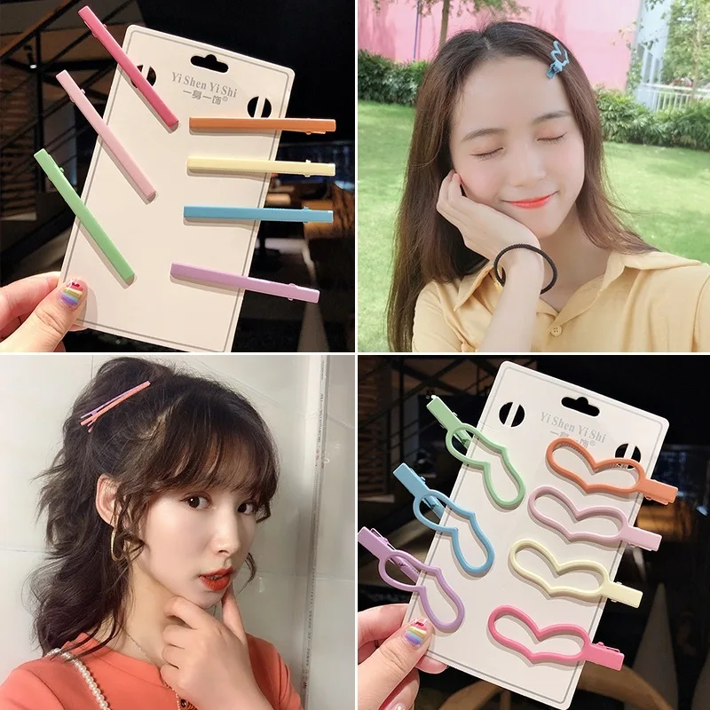 7Pcs/Lot Love Leaf Shape Hairpins Women Barrette Headwear Girls BB Clips Headdress Barrettes Pin Hair Accessories Color Random
7Pcs/Lot Love Leaf Shape Hairpins Women Barrette Headwear Girls BB Clips Headdress Barrettes Pin Hair Accessories Color Random