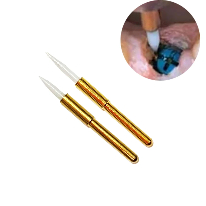 

Стоматология, хирургический Керамический триммер для мягких тканей с длиной 21 мм, 23 мм для удаления десен, инструменты для имплантации зубов