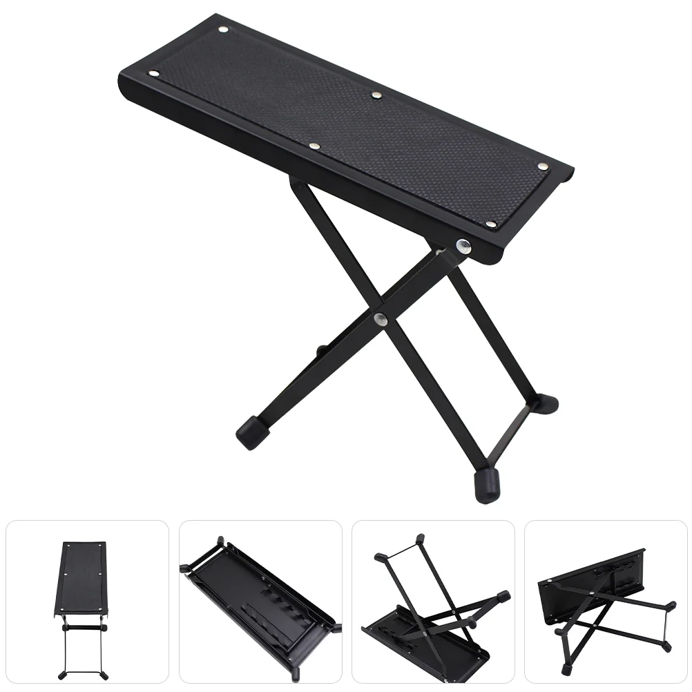 Guitar Footrest Pedal Footboard Black Height Adjustable Non-Slip Pads Foldable Support Foot Stool Guitars Parts Accessories
Guitar Footrest Pedal Footboard Black Height Adjustable Non-Slip Pads Foldable Support Foot Stool Guitars Parts Accessories