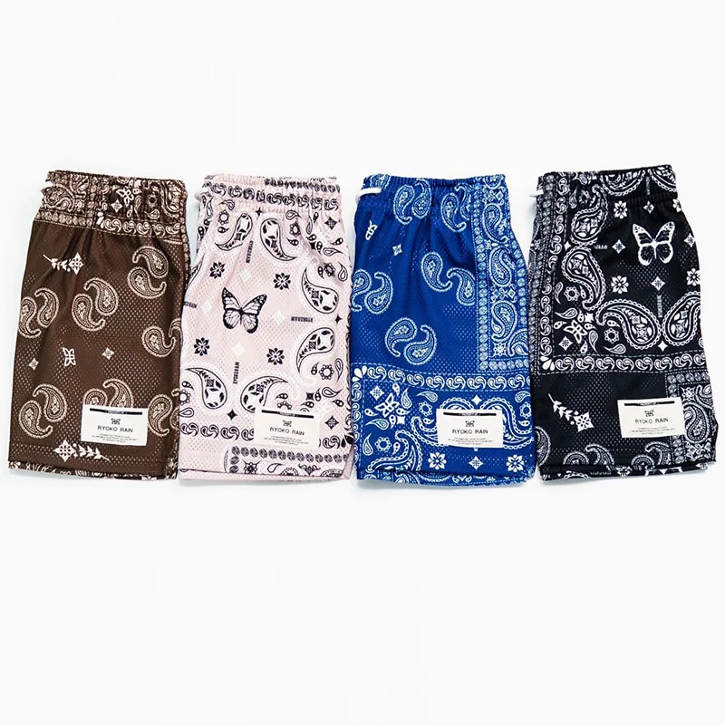 American fashion brand RyokoRain summer men's and women's shorts loose casual sports fast drying knee-length basketball pants
American fashion brand RyokoRain summer men's and women's shorts loose casual sports fast drying knee-length basketball pants