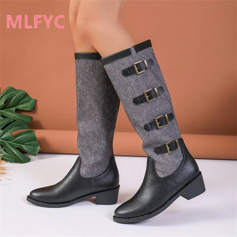 Women Large Thick Sole Thick Heel Long Boots Women Autumn Winter New Soft Sole Lightweight Comfortable Long Sleeve Single Boot
Women Large Thick Sole Thick Heel Long Boots Women Autumn Winter New Soft Sole Lightweight Comfortable Long Sleeve Single Boot