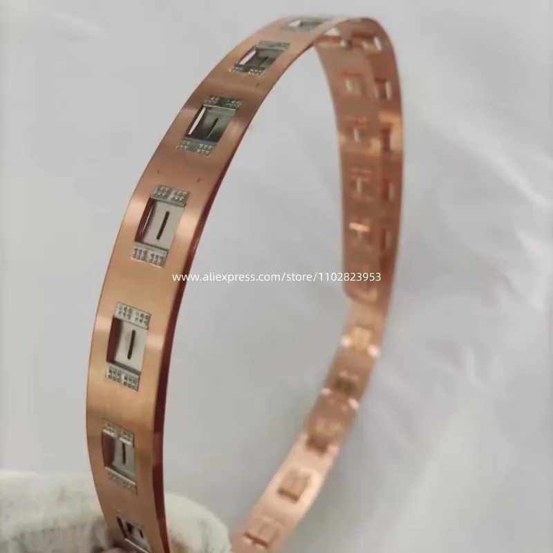 3PCS 18650 1P Nickel Plated Copper Strip 21700 2P3P4P Copper Busbar No battery holder spacing 18.4 21.4 0.3mm Dislocation Sort
3PCS 18650 1P Nickel Plated Copper Strip 21700 2P3P4P Copper Busbar No battery holder spacing 18.4 21.4 0.3mm Dislocation Sort