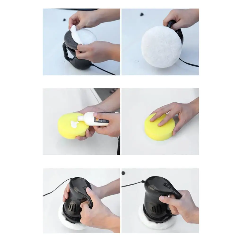 Car Electric Polisher with 2 Pads Buffing Machine for Home DIY Cigarette Lighter Plug Scratching Care
Car Electric Polisher with 2 Pads Buffing Machine for Home DIY Cigarette Lighter Plug Scratching Care
