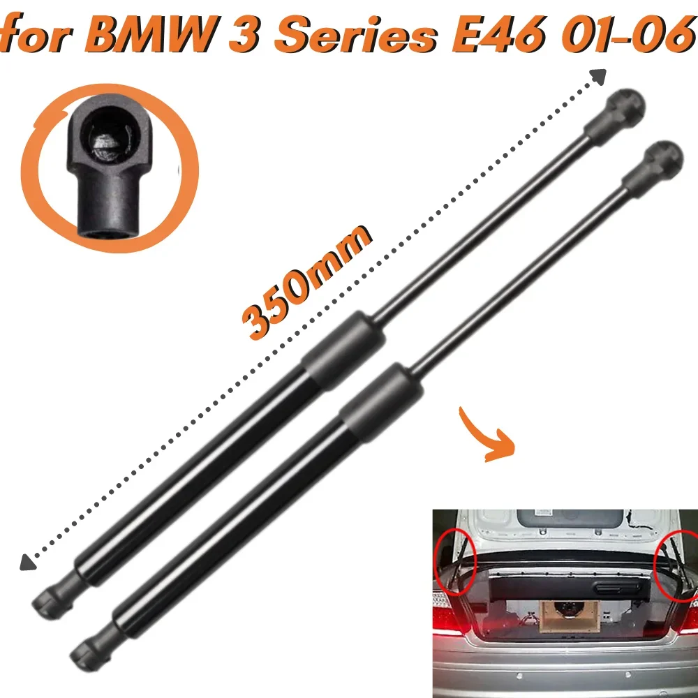 

Qty(2) Trunk Struts for BMW 3 Series E46 323 325 328 330 M3 Sedan Coupe 51248254281 Rear Tailgate Boot Lift Support Shock Spring