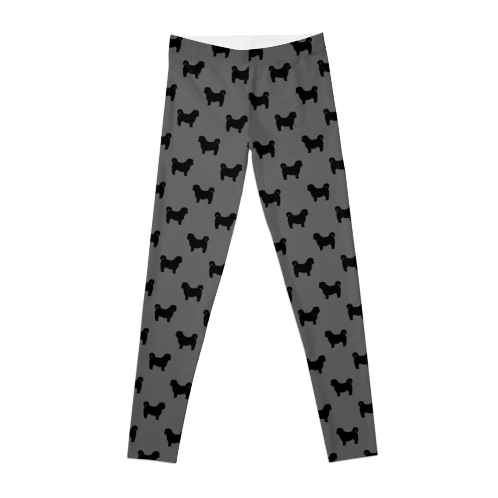 Black Shih Tzu Dog Silhouette(s) Leggings flared for physical Womens Leggings
Black Shih Tzu Dog Silhouette(s) Leggings flared for physical Womens Leggings