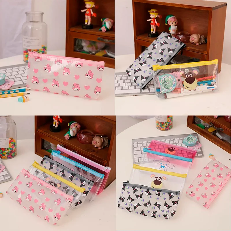 Sanrio сумка для карандашей, вместительная сумка для карандашей, косметичка для девочек, кошелек для монет, портативное хранение, Kuromi Hello Kitty My Melody
Sanrio сумка для карандашей, вместительная сумка для карандашей, косметичка для девочек, кошелек для монет, портативное хранение, Kuromi Hello Kitty My Melody