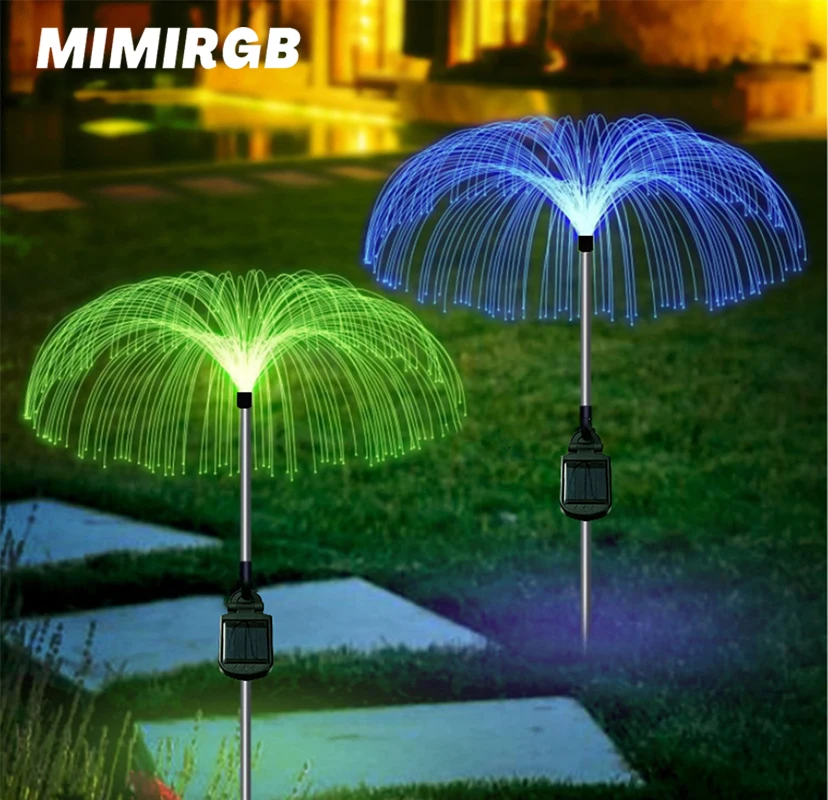 

Solar Jellyfish Lights Outdoor Garden Decoration 7 Color Change Solar LED Lights For Yard Patio Pathway Lawn Solar Flowers Lamp