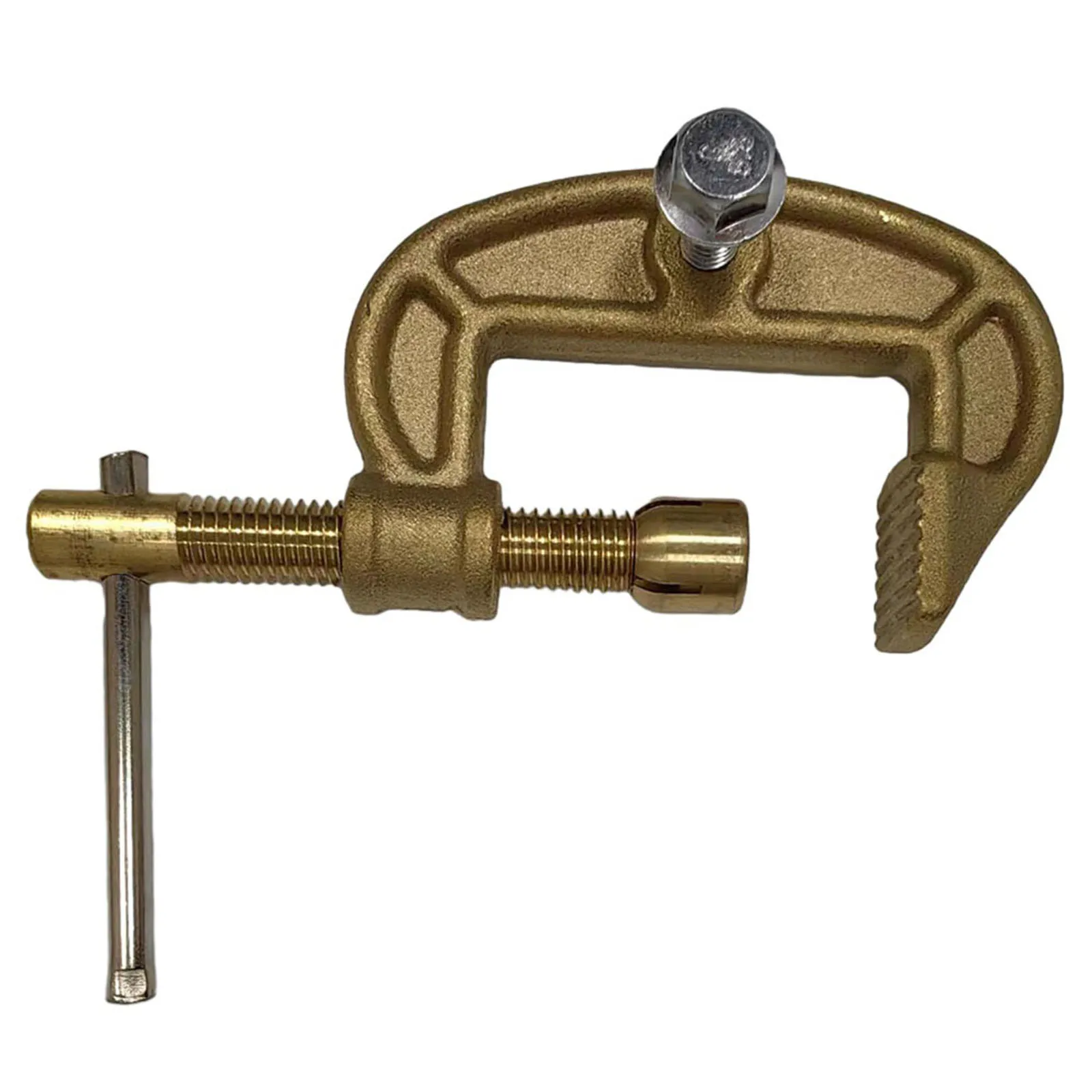 300A Electrode Clamp High Power Brass Grounding Clamp G-shaped Ground Clamp 12.0*9.0*3.0mm For Argon Arc Welding Machine
300A Electrode Clamp High Power Brass Grounding Clamp G-shaped Ground Clamp 12.0*9.0*3.0mm For Argon Arc Welding Machine