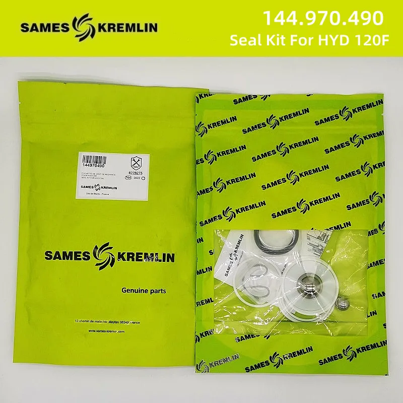 Kremlin Seal Kit For HYD 120F,144.970.490,For Airmix 16F240 Flowmax paint pump - stainless steel,Original From France
Kremlin Seal Kit For HYD 120F,144.970.490,For Airmix 16F240 Flowmax paint pump - stainless steel,Original From France