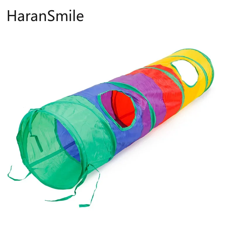 Foldable cat passage rolling dragon colorful cylinder pet toy rainbow cat tunnel 
Foldable cat passage rolling dragon colorful cylinder pet toy rainbow cat tunnel